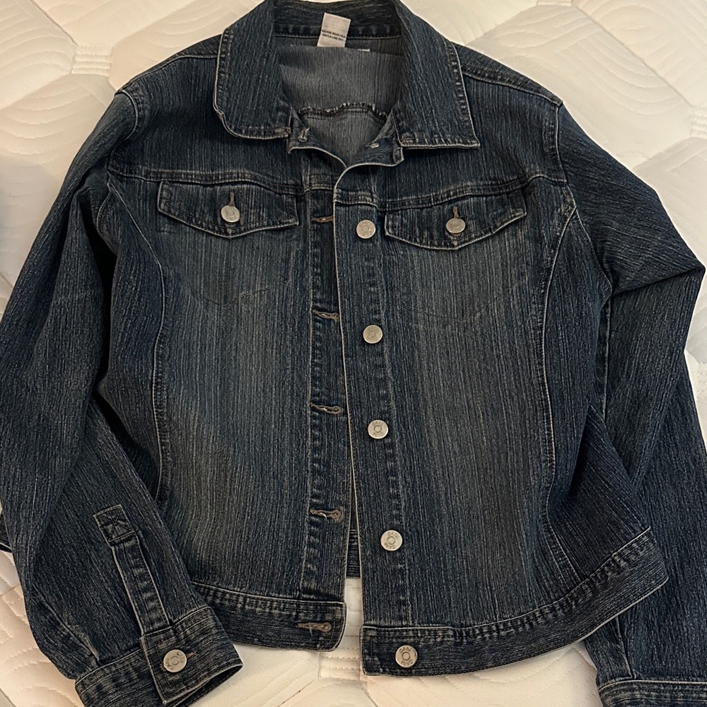 CAbi Dark Blue Jean Jacket